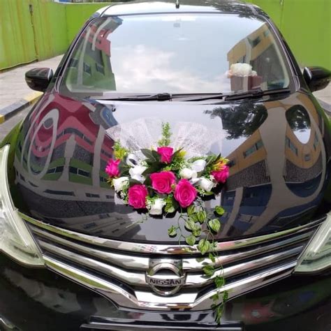 Bunga Untuk Mobil Pengantin